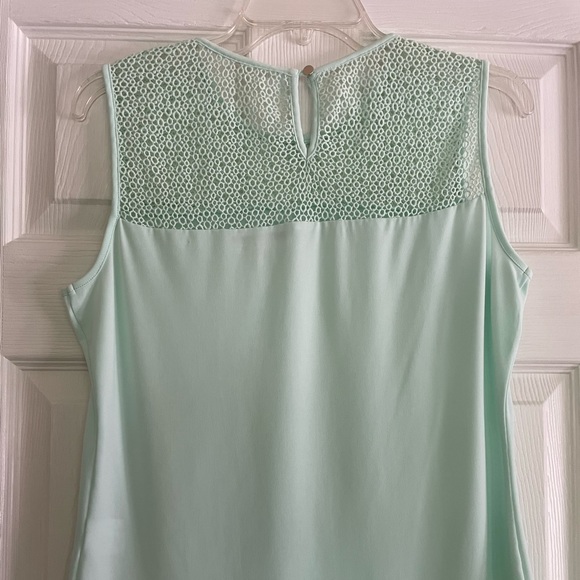Calvin Klein mint green sleeveless top - Picture 6 of 6